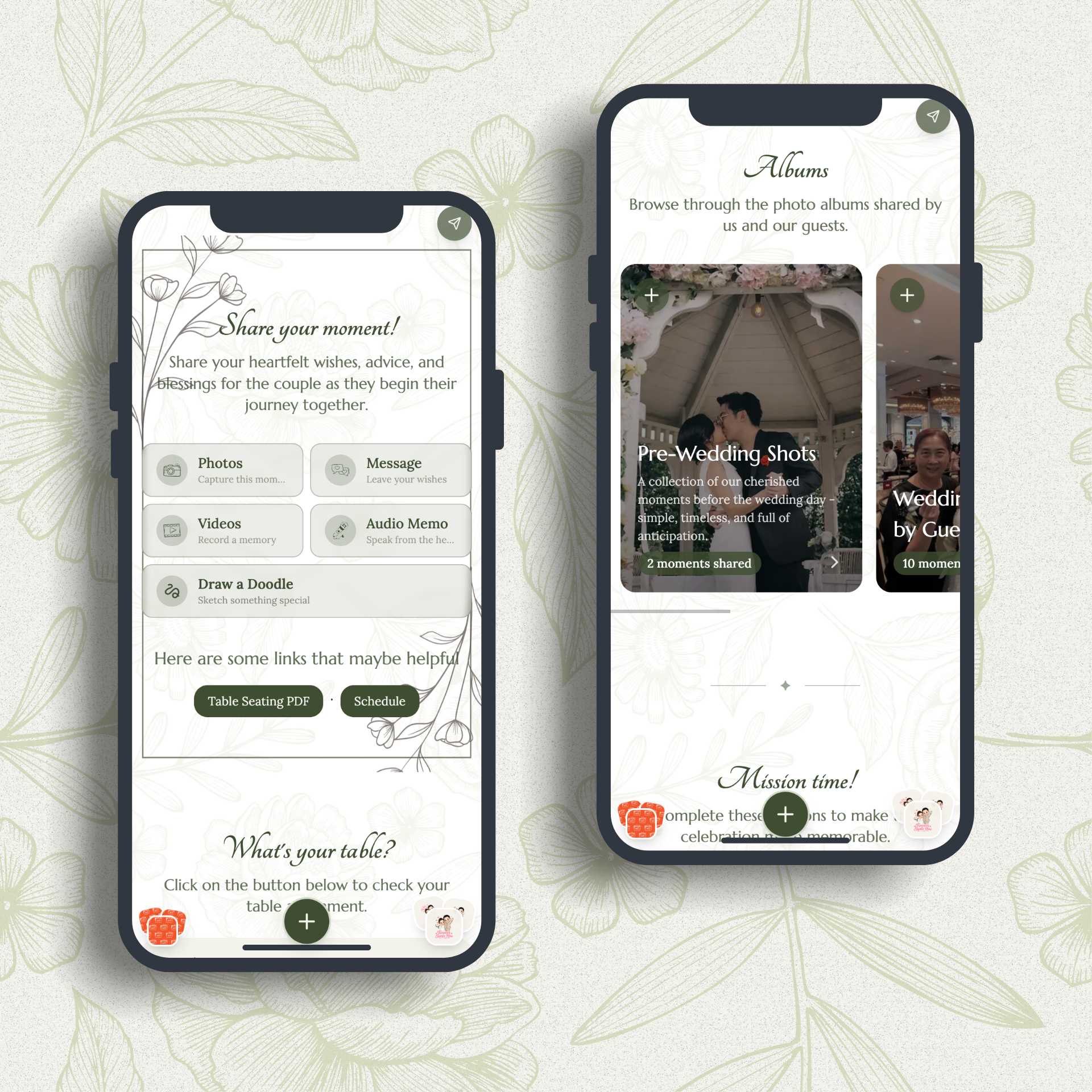 Olive Green theme preview