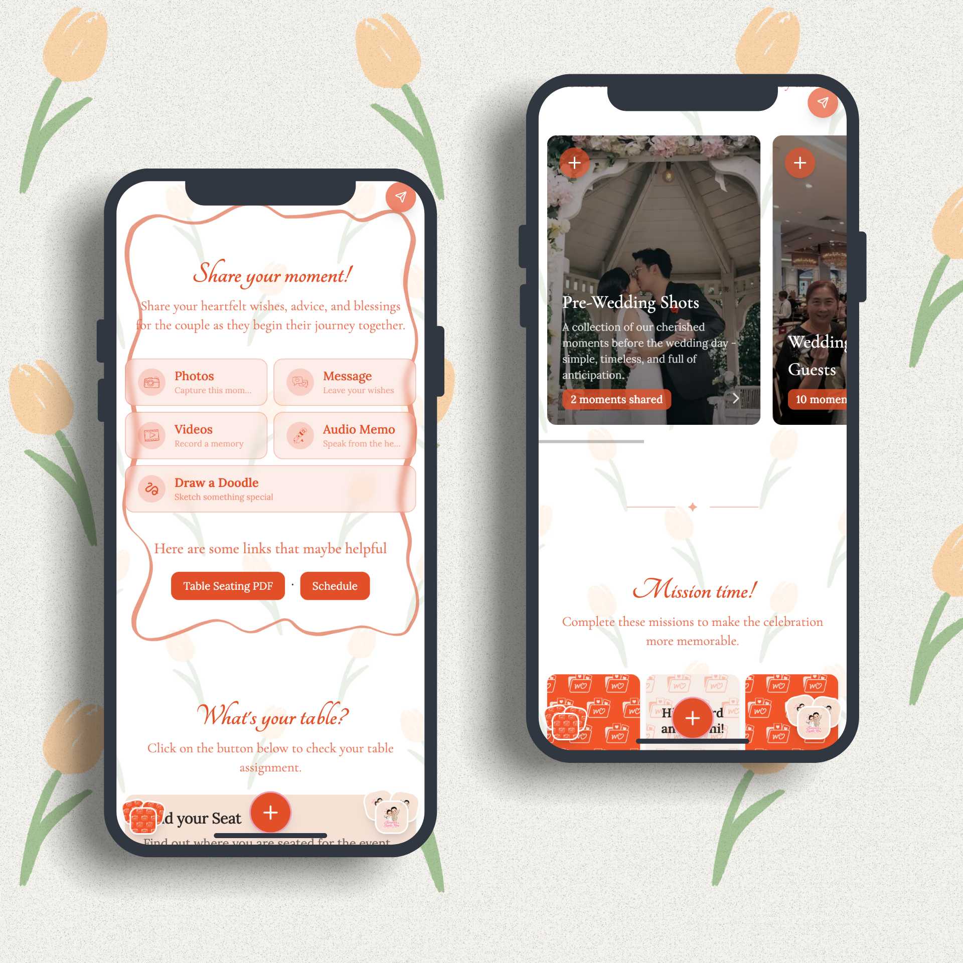 Sunset Orange theme preview