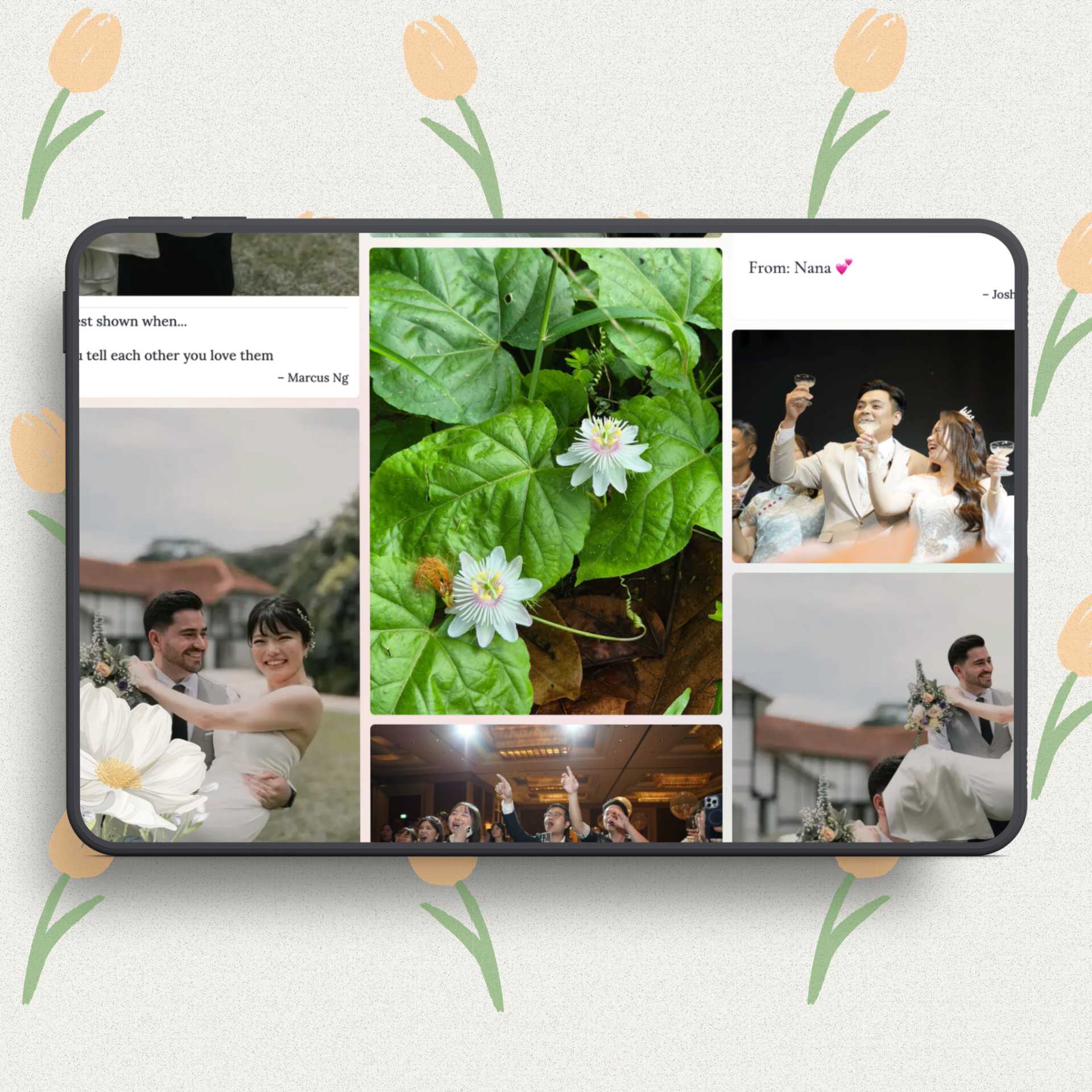 Sunset Orange live wall preview